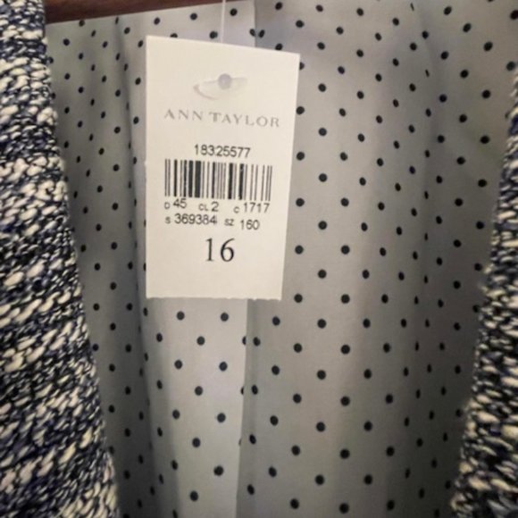 Blue Heathered Suit from Ann Taylor - Picture 2 of 6